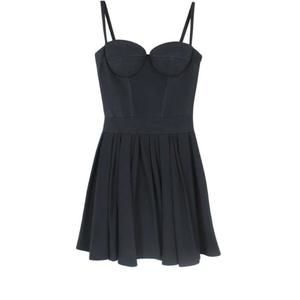 Fausto Puglisi - Sweetheart Neckline Crepe Skater Dress - IT 40